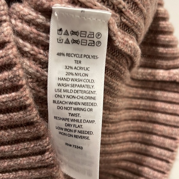 Cupcakes & Cashmere Crew Neck Sweater Brown Size small - Picture 7 of 12